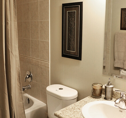 255 265 Willson new 2 bedroom staged bathroom