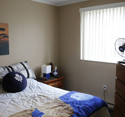 360 Caron 2 bedroom staged bedroom 2