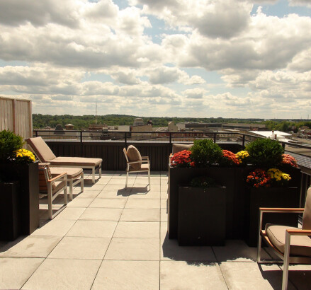 5 Douglas Rooftop patio