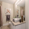 555 Park Staged model suite 3 piece bath with tub