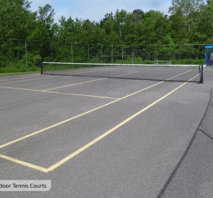 621 627 631 MacDonald Outdoor tennis courts