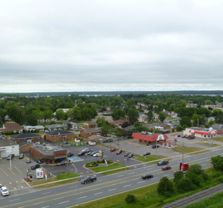 621 627 631 MacDonald View from balcony
