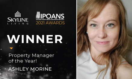 Ashley Morine - Property Manager of the Year! 