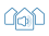 Quiet Neighbourhood Firepit Icon Blue