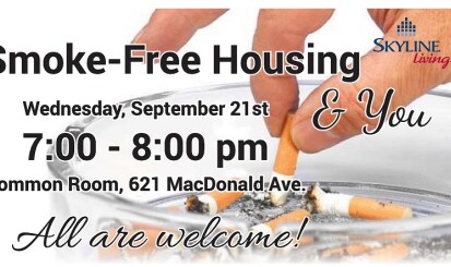 MAC smoking info session banner