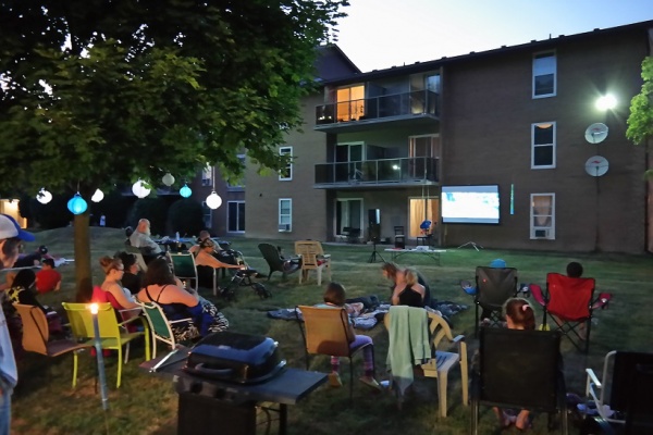 movie night web
