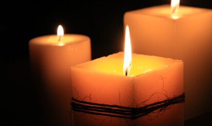 meditation candles