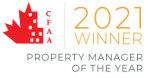 Skyline Living CFAA Award 2021 Email Signature Sticker PROPERTY MANAGER OF THE YEAR