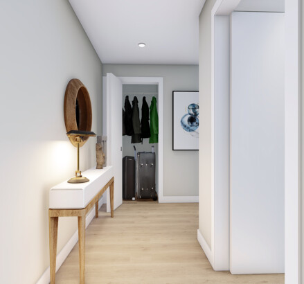 Monarch Unit A1 Shore Foyer