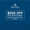 SL incentive 500off 1stmonth 12monthlease