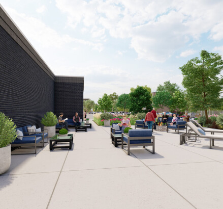 8 amenities exterior